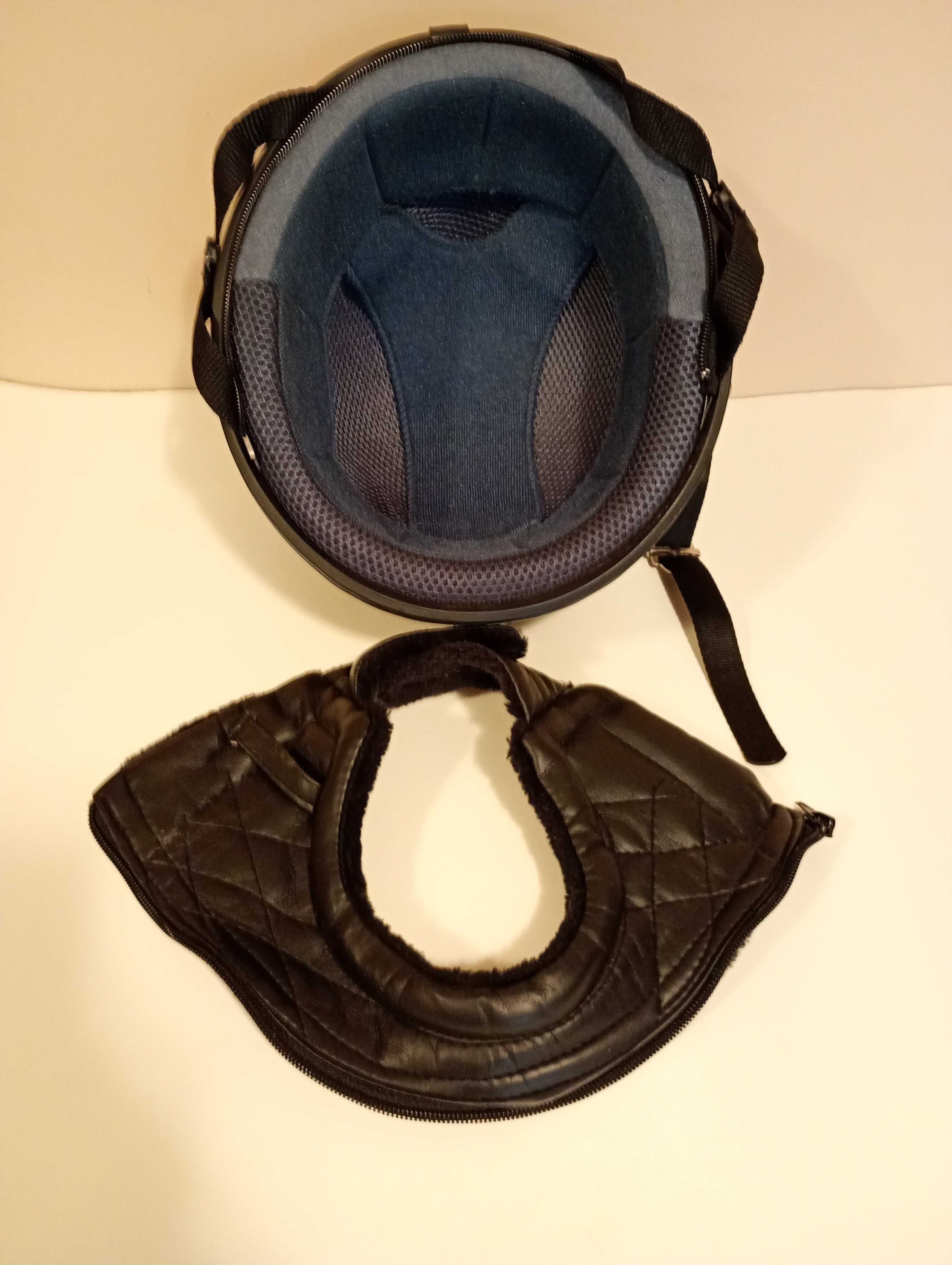 Kask na motor w stylu vintage używany