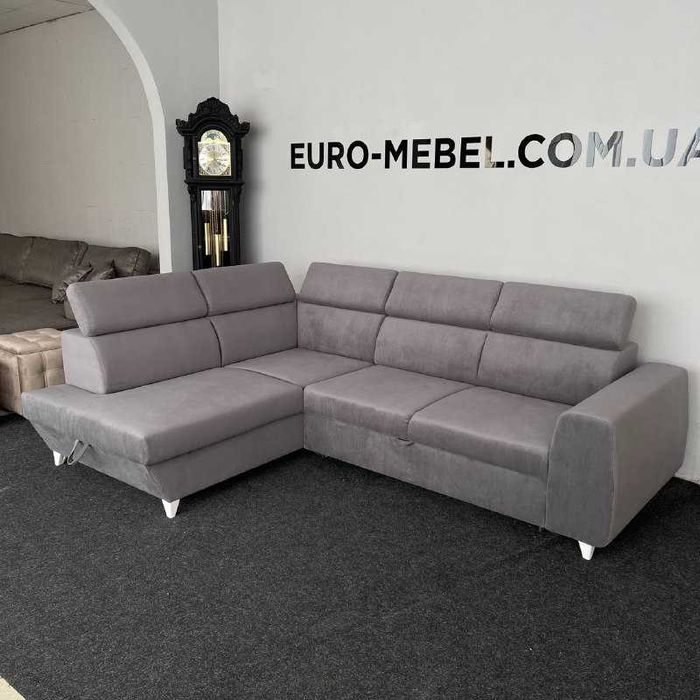 Тканинний кутовий новий диван Тканный угловой новый диван.