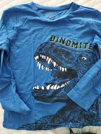 T shirt manga comprida dinomite 7-8 anos