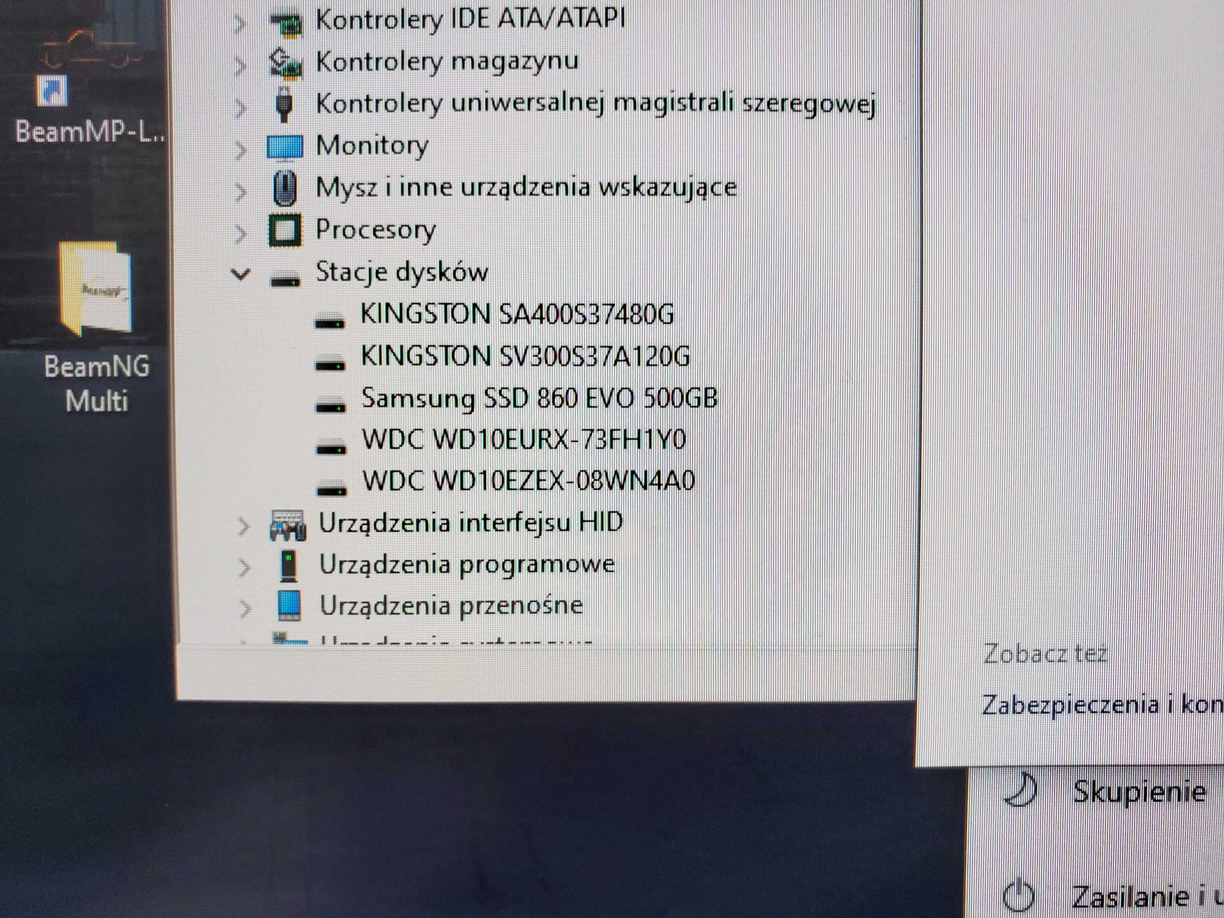 Komputer stacjonarny gtx 750 i5-4440 8/3tb + klawiatura i myszka