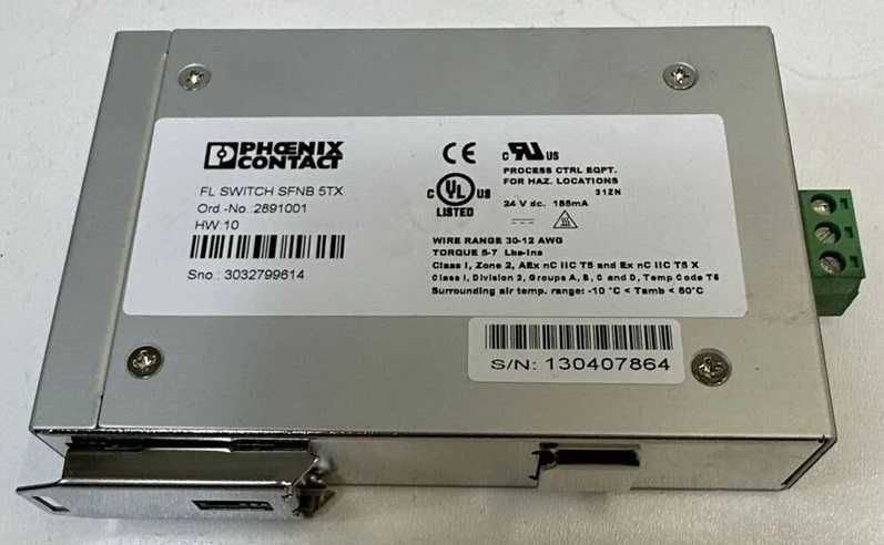 Switch przemysłowy Ethernet Phoenix Contact FL SWITCH SFNB 5TX