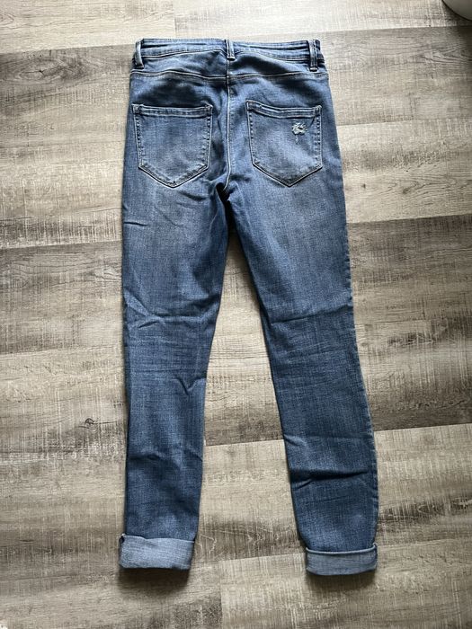 Jeansy next z przetarcami