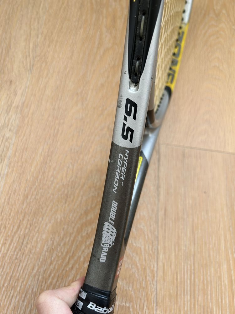 Wilson тенісна ракетка Zone hyper carbon double braid