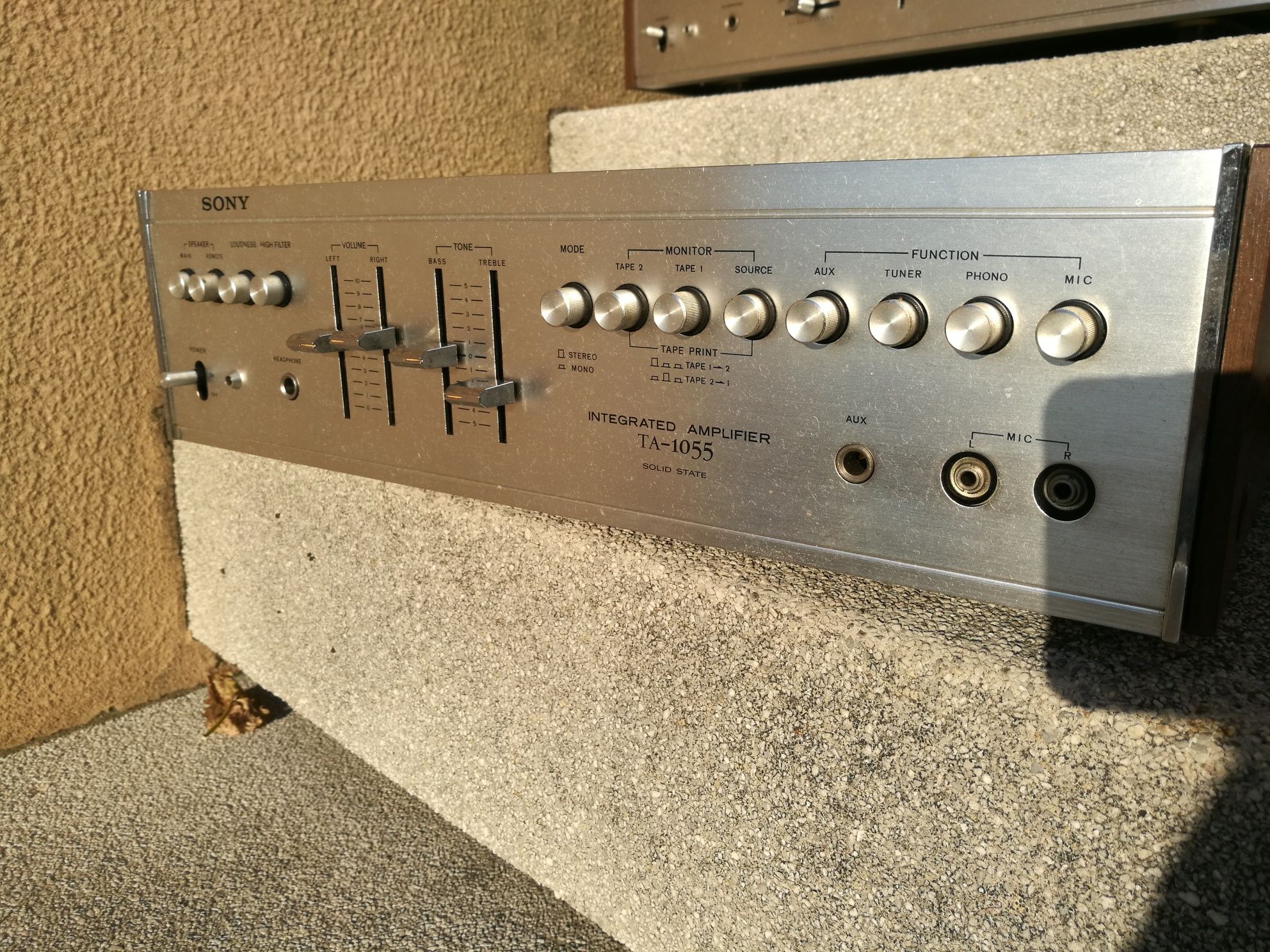 2 Amplificadores Vintage SONY do ano 1973/75 topo de gama como novo