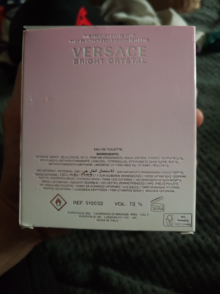 Sprzedam nowy perfum Versace bright crystal