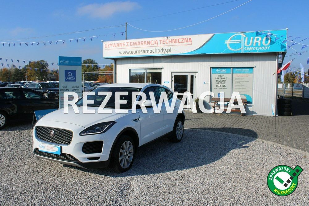 Jaguar E-Pace "S" AWD Salon Polska F-Vat Gwarancja Skóra 200HP