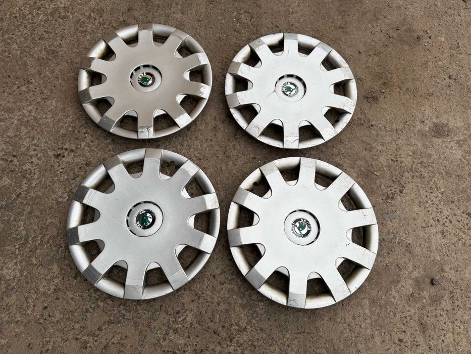 Оригинальные колпаки Skoda r15