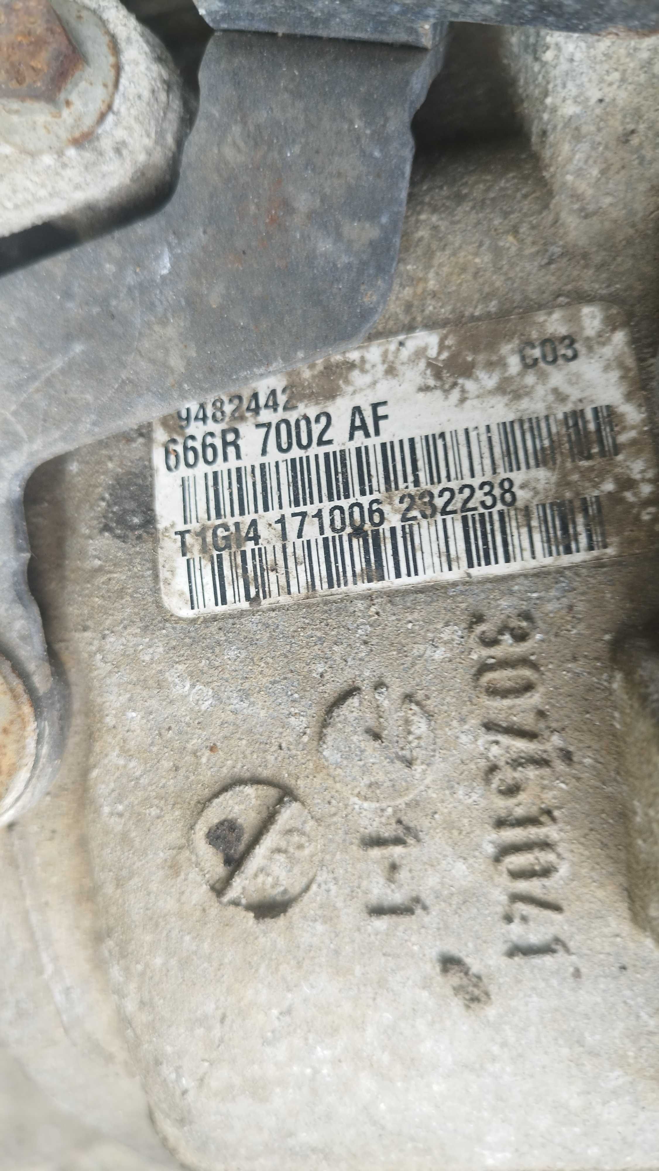 Skrzynia biegów 666r 7002 af focus st 2.5