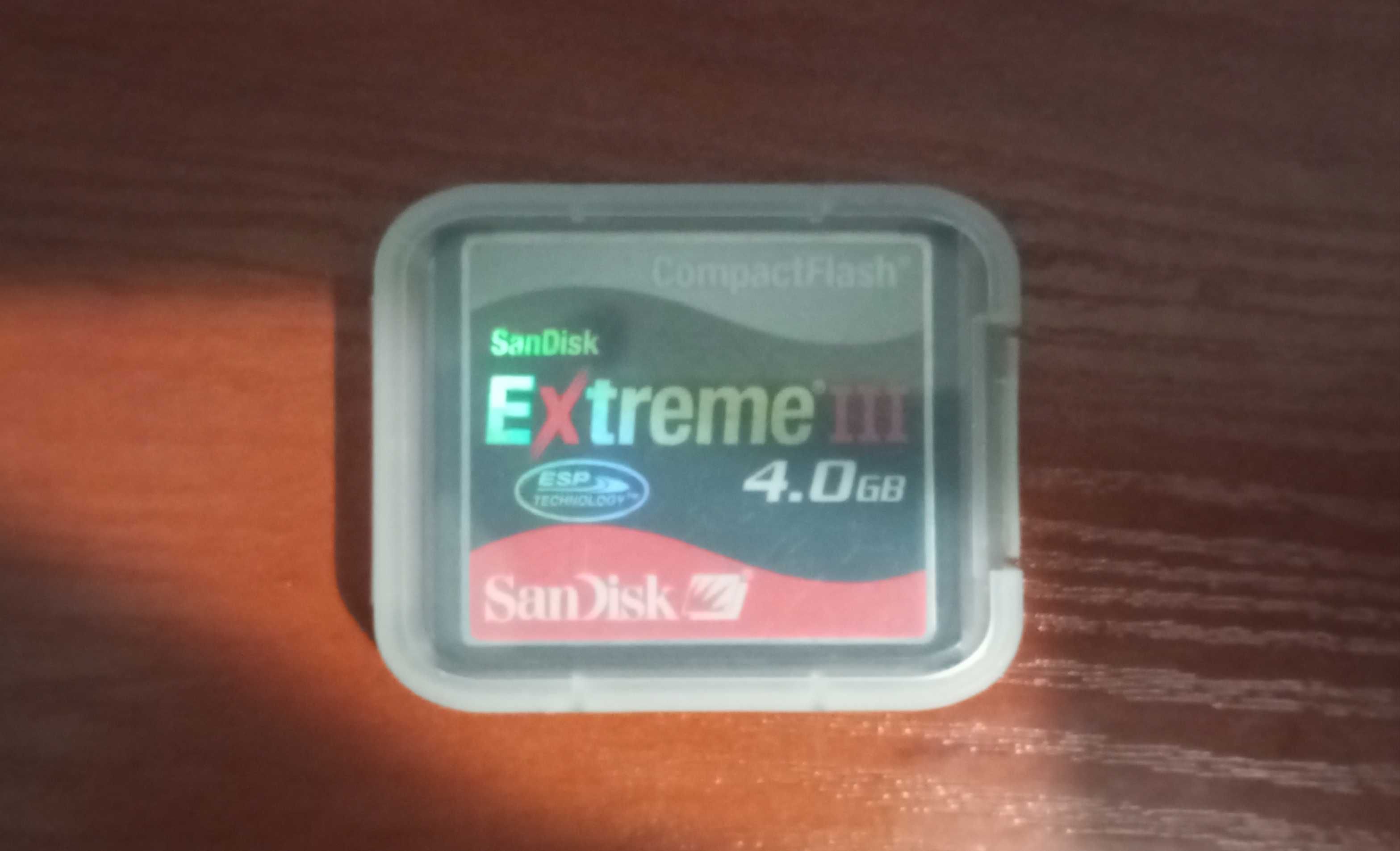 SanDisk CompactFlash Extreme III 4gb