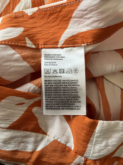 Wiskozowe spodnie H&M rozmiar M