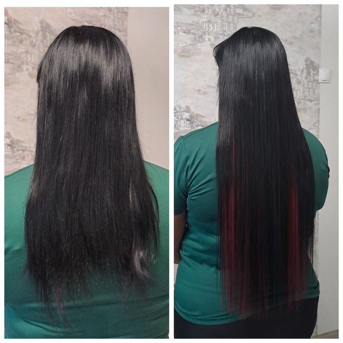 нарощування волосся біопротеїнове нарощення