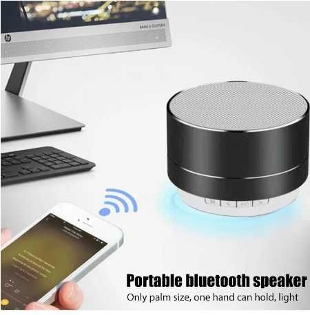 Subwoofer para telefomóvel, sem fio bluetooth, mini cartão