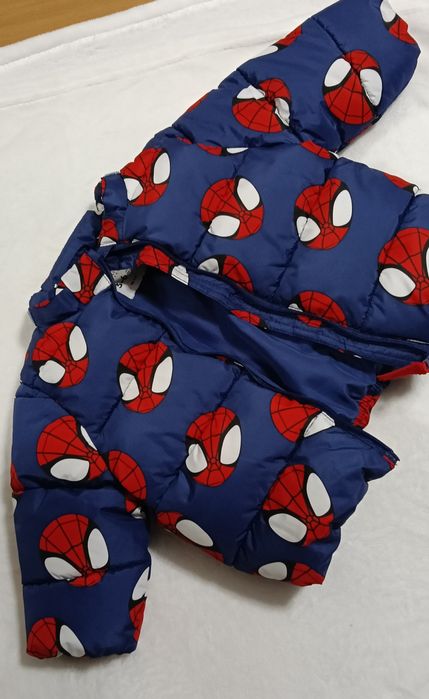 Casaco homem aranha bebé menino 0-3 meses como novo