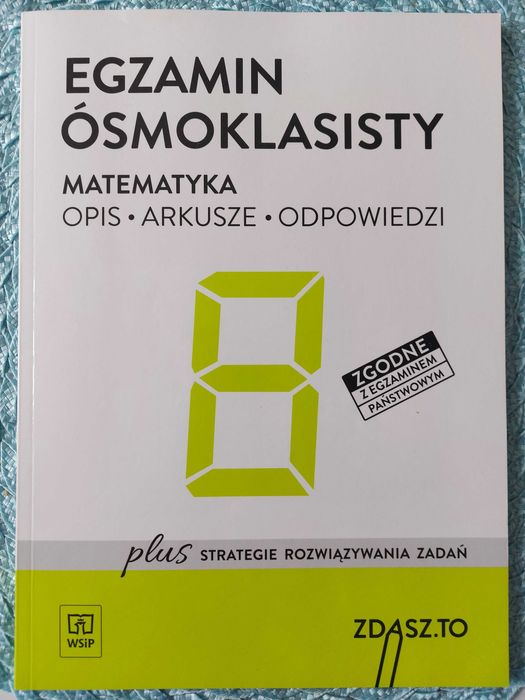 Matematyka klasa 8, zestaw repetytorium plus arkusze
