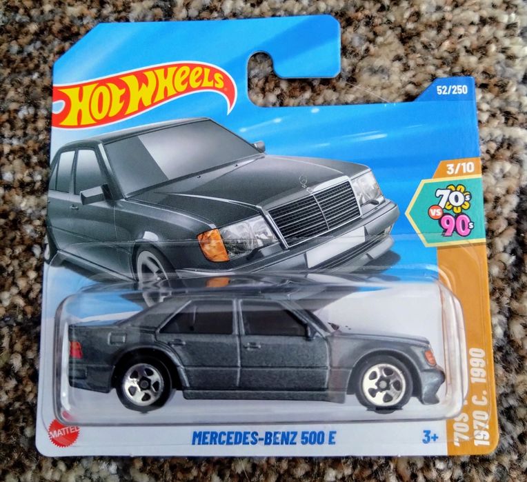 Hot Wheels Mercedes Benz 500 E --- CZYTAJ Opis