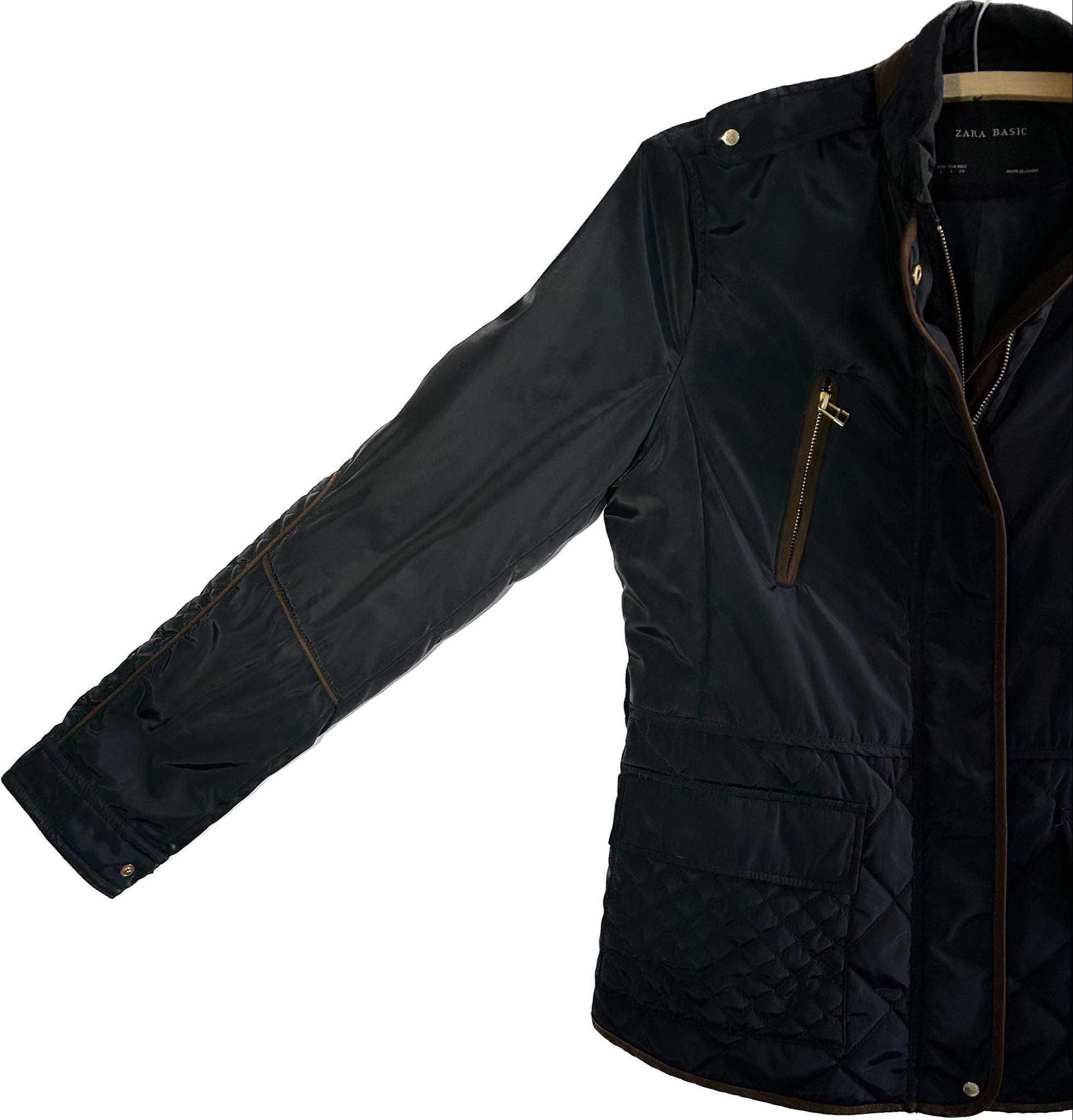 Damska kurtka pikowana Zara Basic, rozmiar L