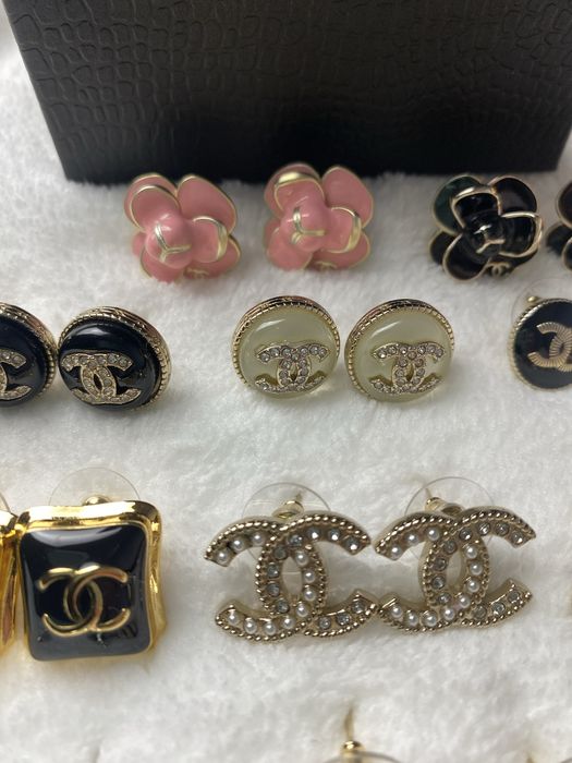 Серьги chanel , шанель