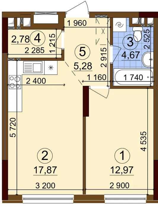 ТОП !!!Перепоступка до14 лист.,Варшавський-3.43м. автономна в блекаут