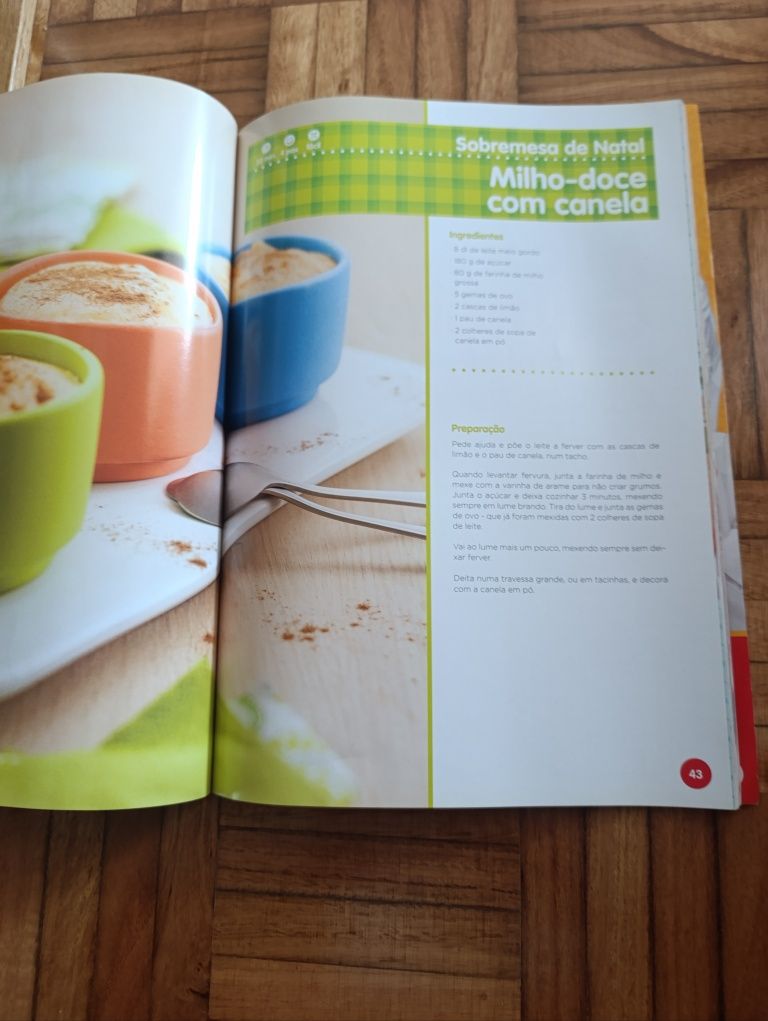 Livro histórias e receitas Leopoldina