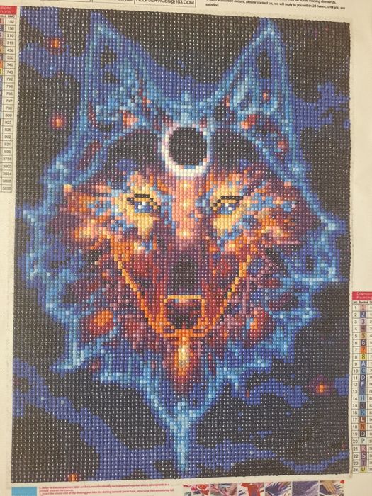 Gotowy haft diamentowy