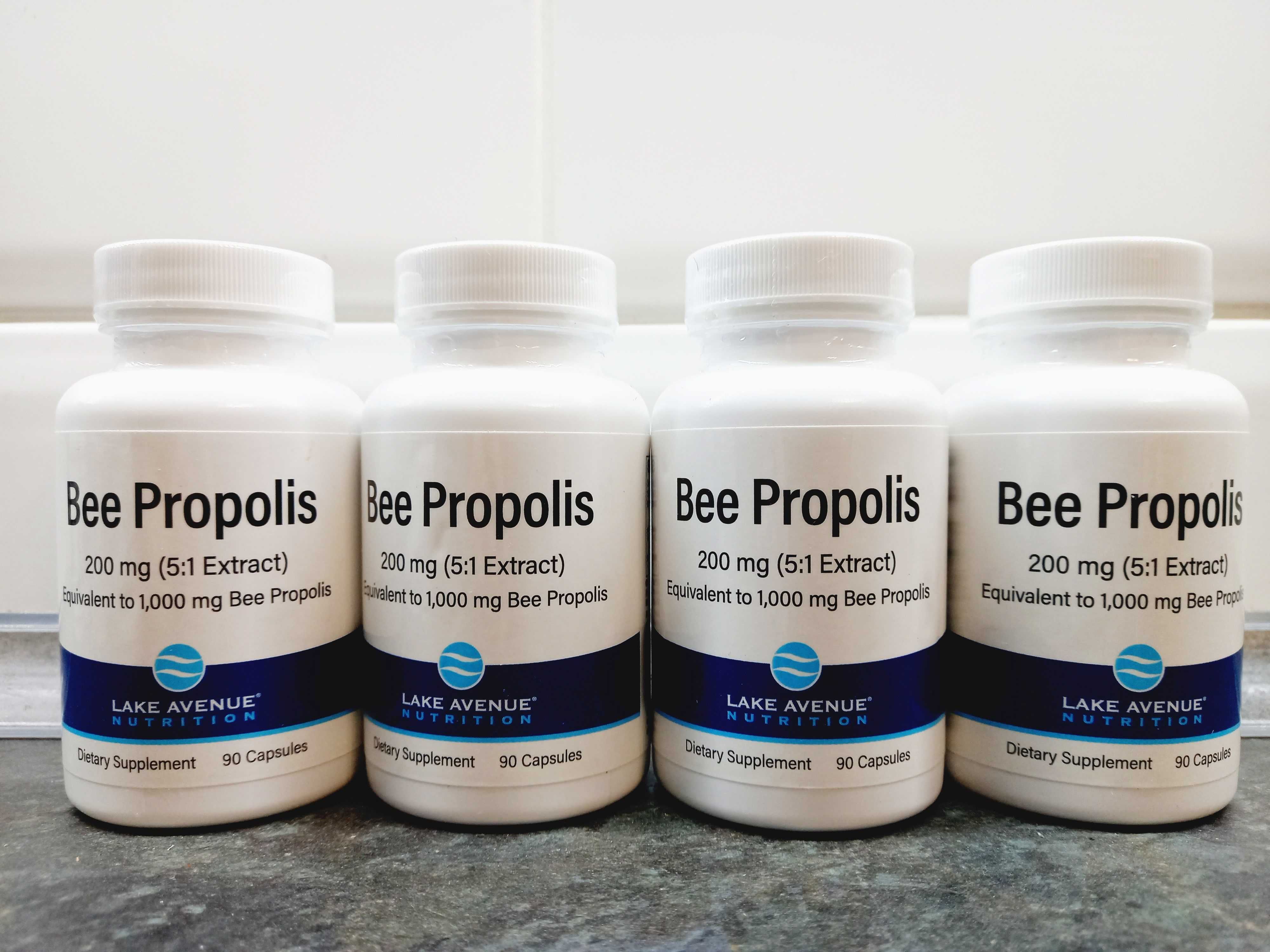 LAN, Bee Propolis (90-240 капс.), прополіс, прополис экстракт
