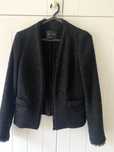 Casaco Preto Massimo Dutti