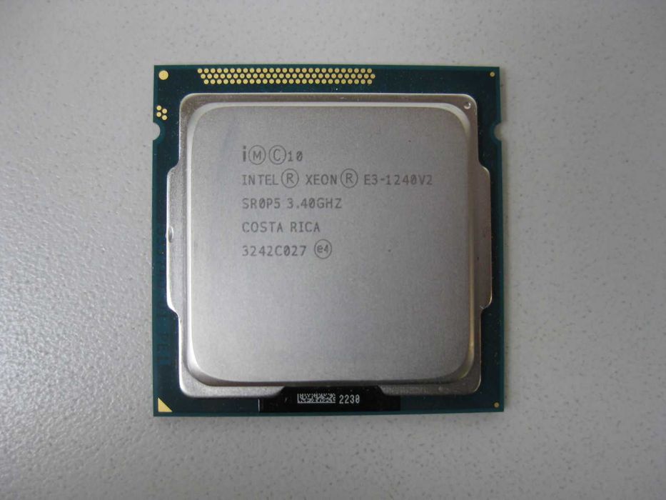 Intel Xeon e3-1240, аналог i7-2600 сокет 1155