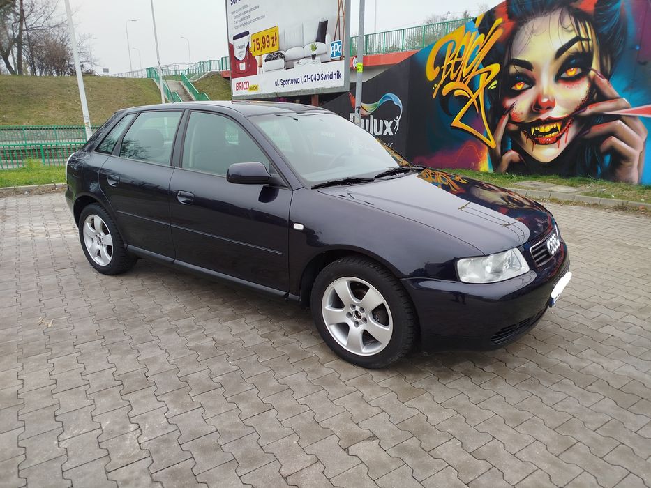 Audi a3 8l 1.6 Benzyna Rok 2002 wersja 5 drzwi 252TYS KM