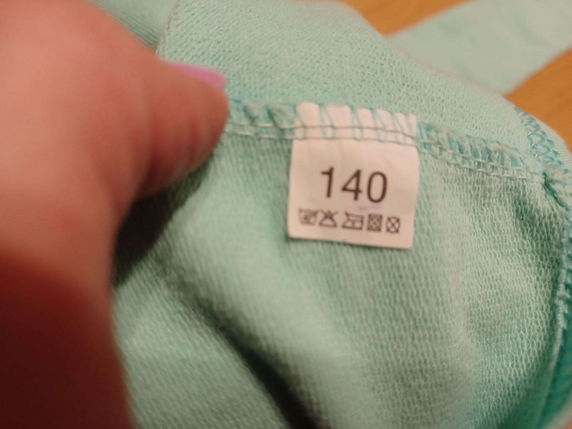 Tunika - sukienka z kotkiem rozm. 140