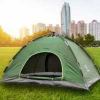 Зелена автоматична палатка  на 4 місця Розмір 2х2 метри
