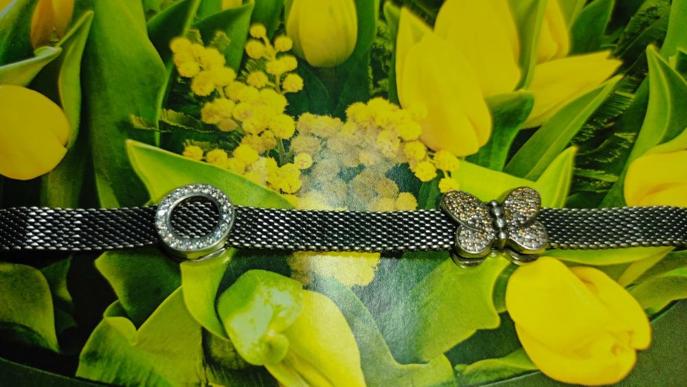 Pandora reflexion оригінал браслет оксидований 17 р.