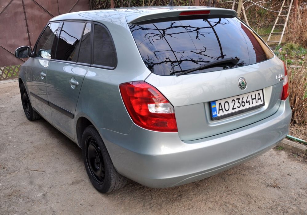 Skoda fabia 1.2 газ-бензин