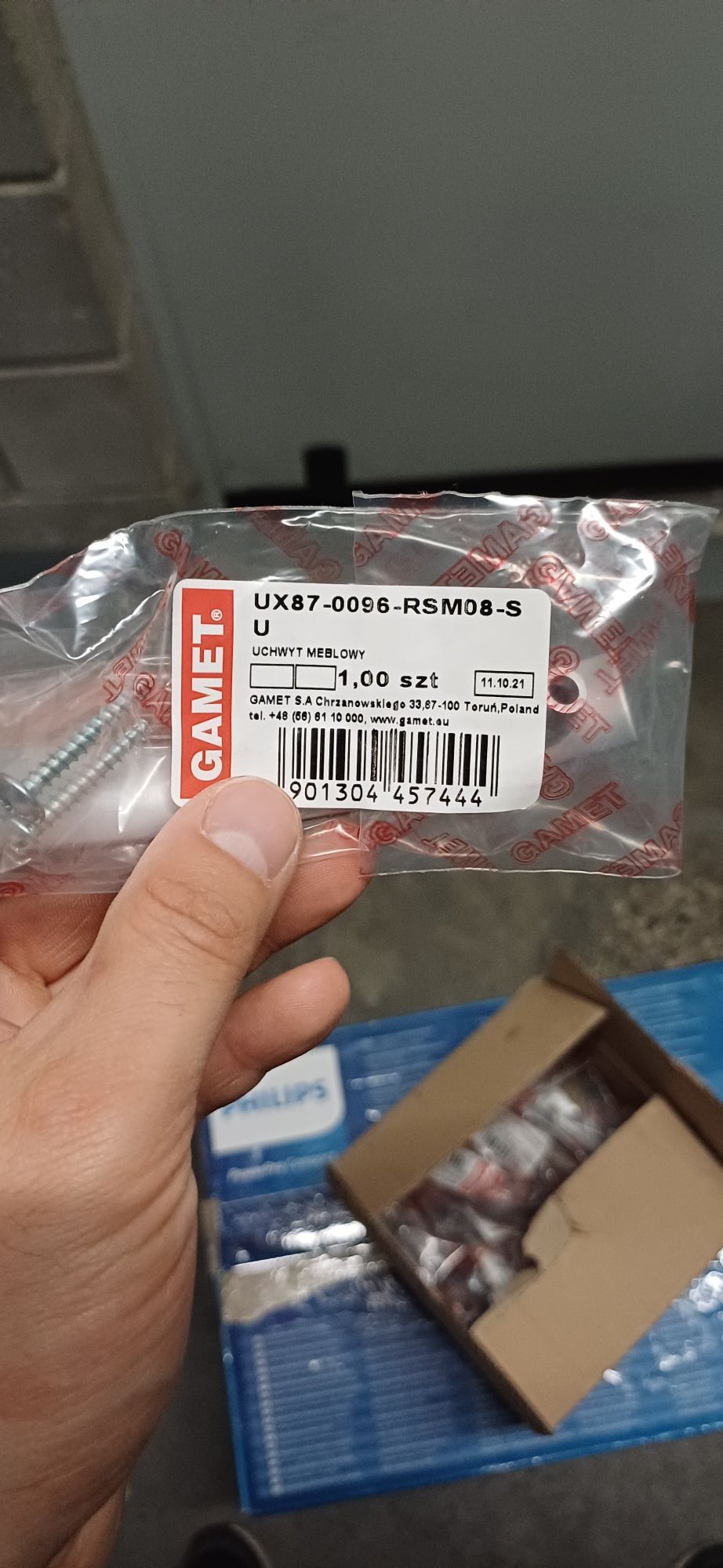 Uchwyt meblowy Gamet ux87-0096-rsm08-su