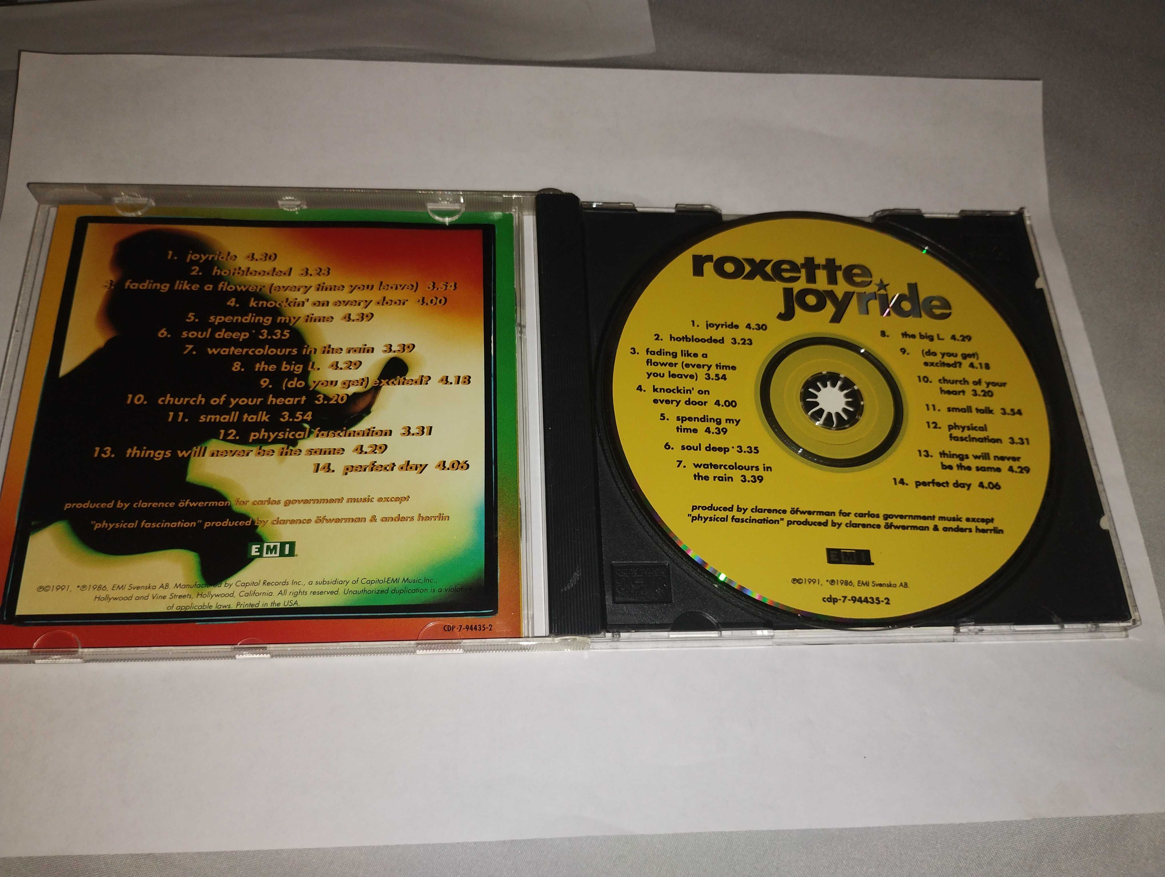 roxette joyride CD