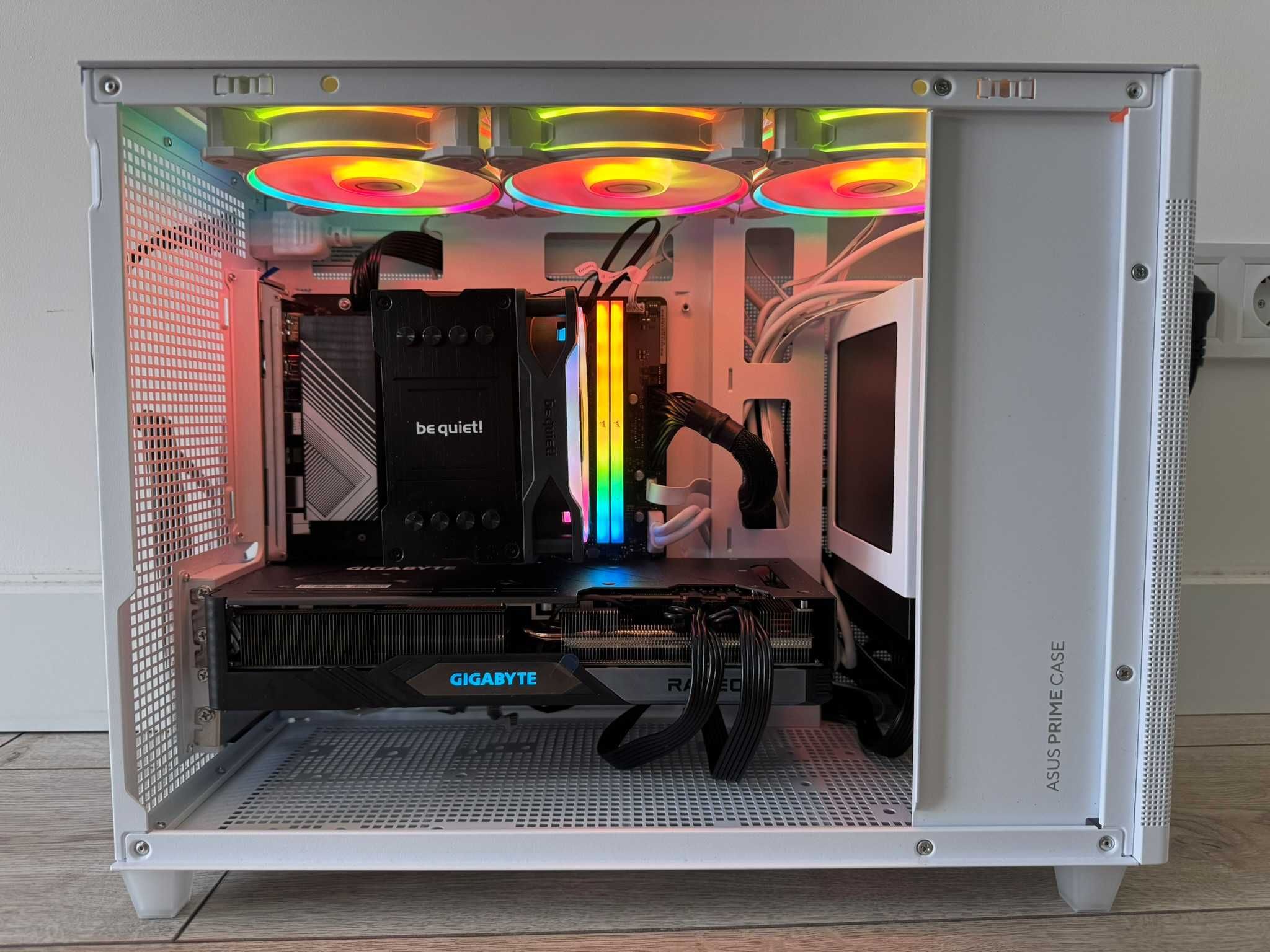 Ігровий ПК Ryzen 5 9600X/RX 7800 XT 16GB/32GB DDR5 RAM/2TB M2/PSU 750W