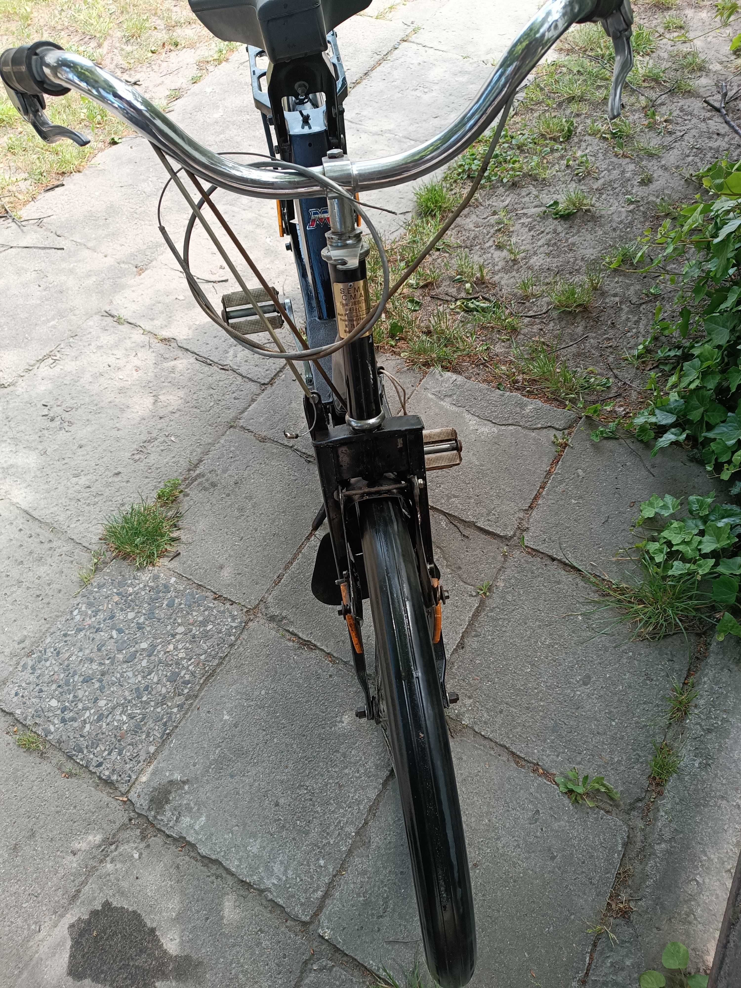 Rower z silnikiem spalinowym - velo solex 3800 motobecane