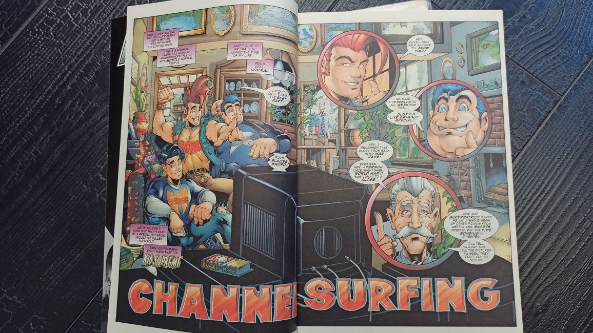 Комикс kid supreme comics супергерой суприм superman