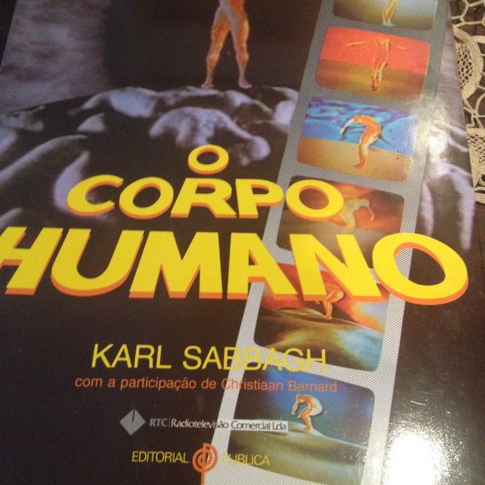 Livro corpo humano e Cem imagens de cães