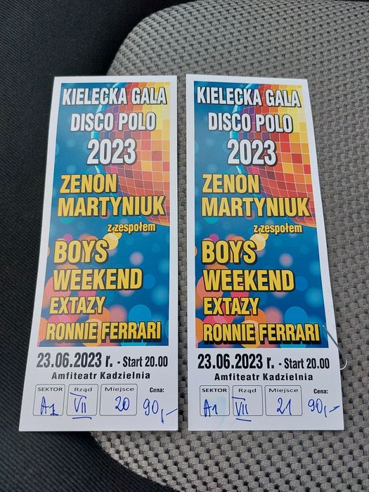 Bilety Kielecka Gala Disco Polo 2023.