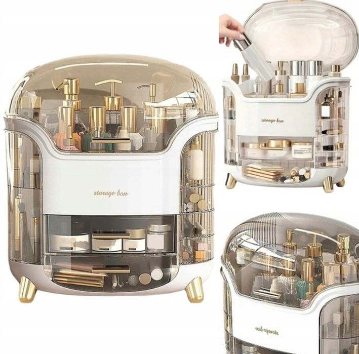 Organizer na Kosmetyki z Szufladkami – Porządek w Pięknym Stylu!