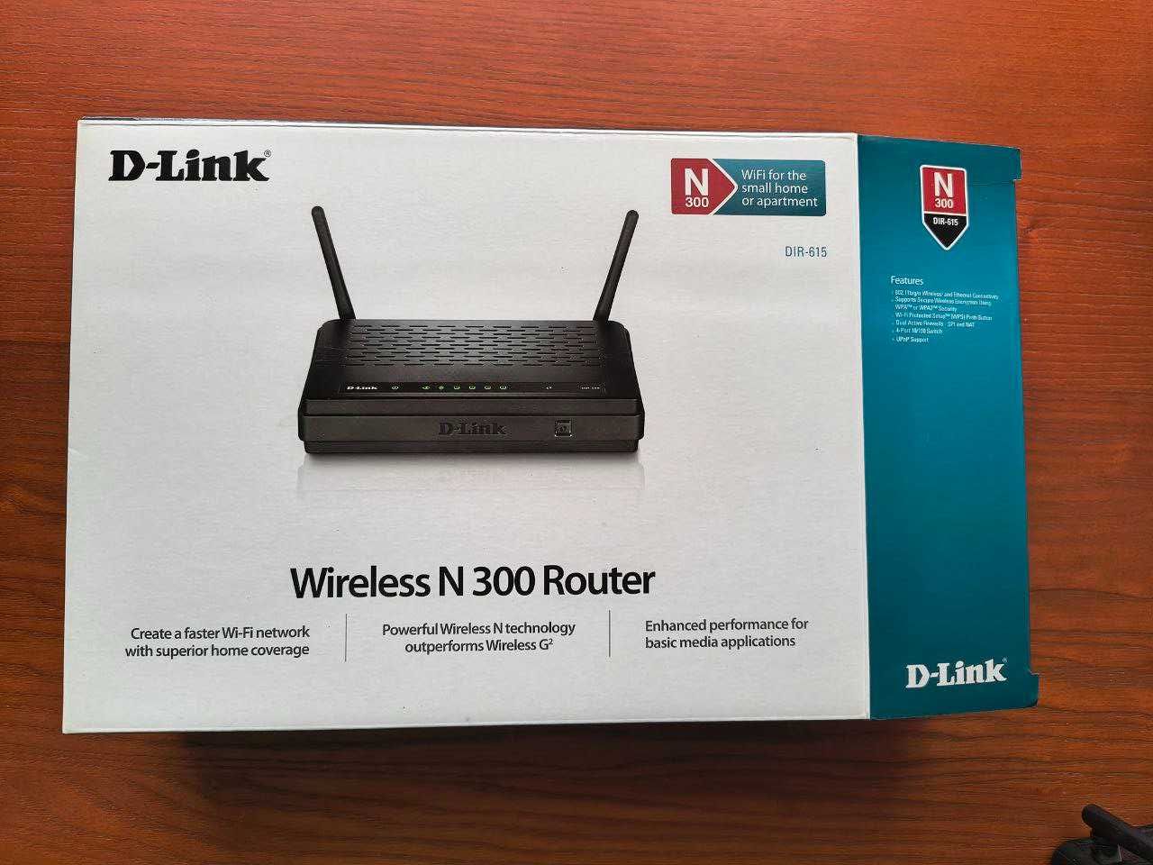 Роутер D-Link DIR-615/K2, бездротовий маршрутизатор