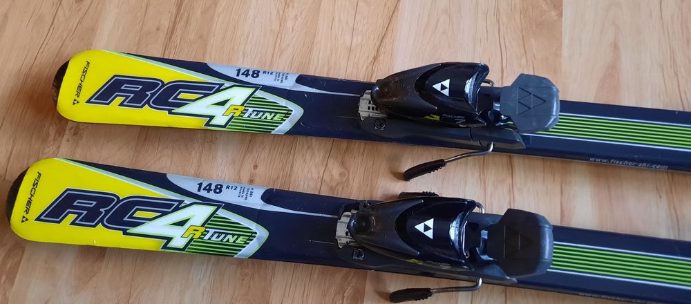 Narty Fischer RC4 R-Tune 148cm - 150cm  + wiąz.Fischer FJ 7
