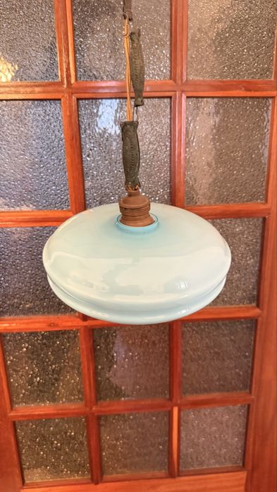 Par de Candeeiros Vintage 60/70 em Ex eatado conservaçāo