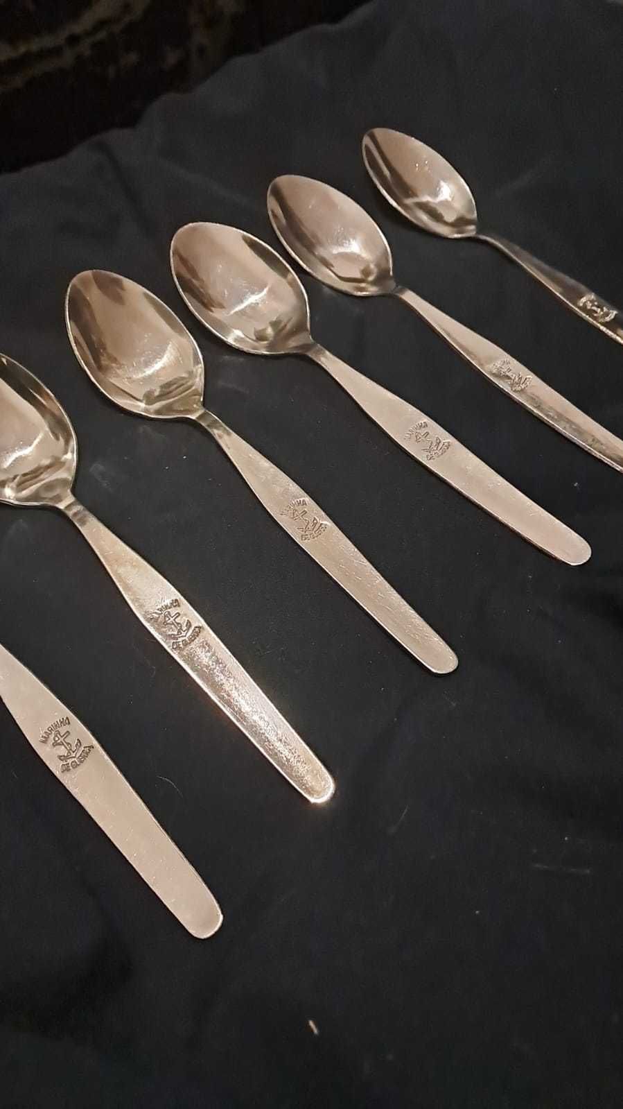 Conjunto Completo de talheres da Marinha de Guerra Portuguesa-28 Peças