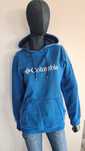Bluza z kapturem Columbia. Hoodie. Niebieska. Rozmiar S / M. Dłuższa
