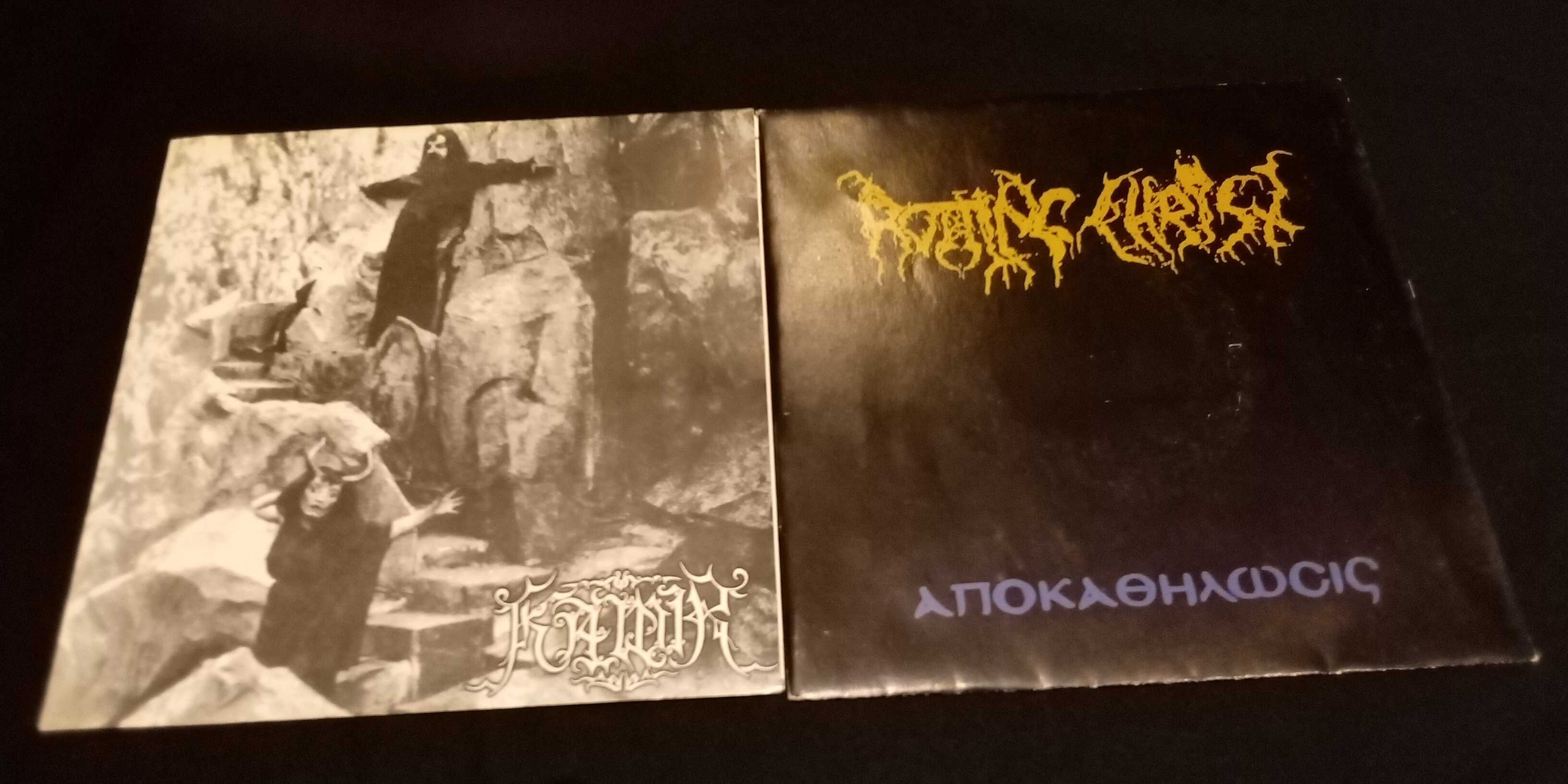 7" single EP Kawir Rotting Christ Moribund Black Metal