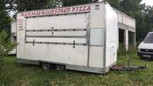 SAM  Gastronomiczna burger van itp 4x2m 2 osie