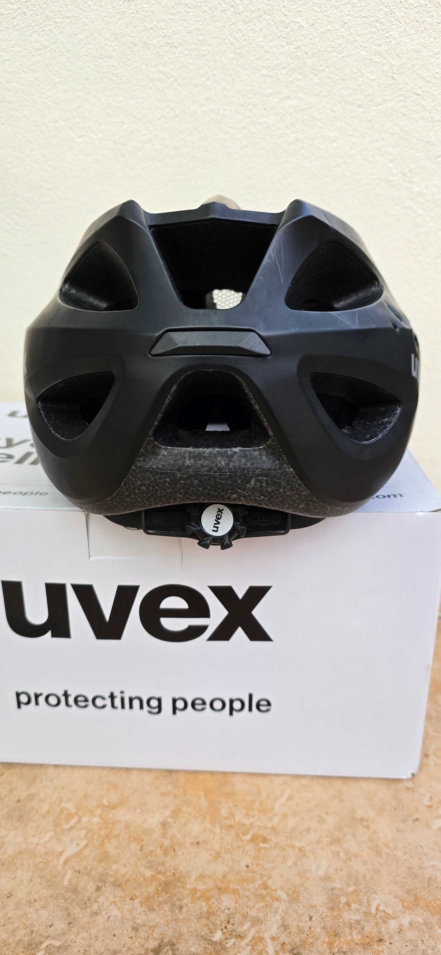 Kask rowerowy Uvex Viva 3 Plum Black Mat 56-62 cm