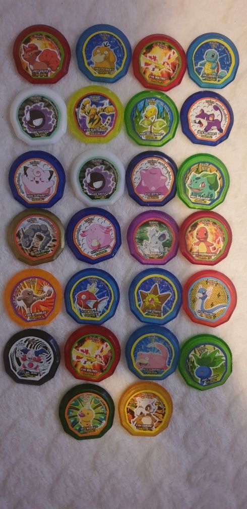 Tazos - Yu gi oh Duel Tazos, Pokemon Nox