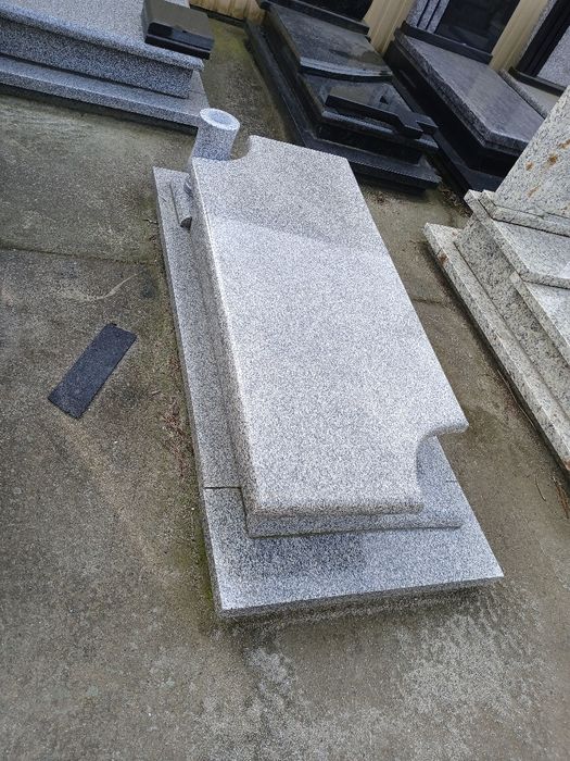 Nagrobek pojedyńczy strzelin 180x80cm sarkofag